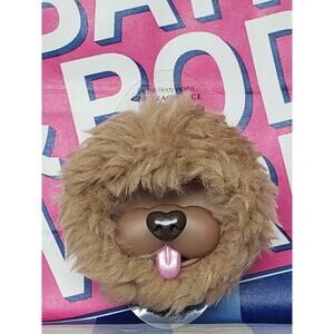 BBW Fuzzy Shaggy Dog Visor Clip Car Fragrance Holder Animal Lover Decor